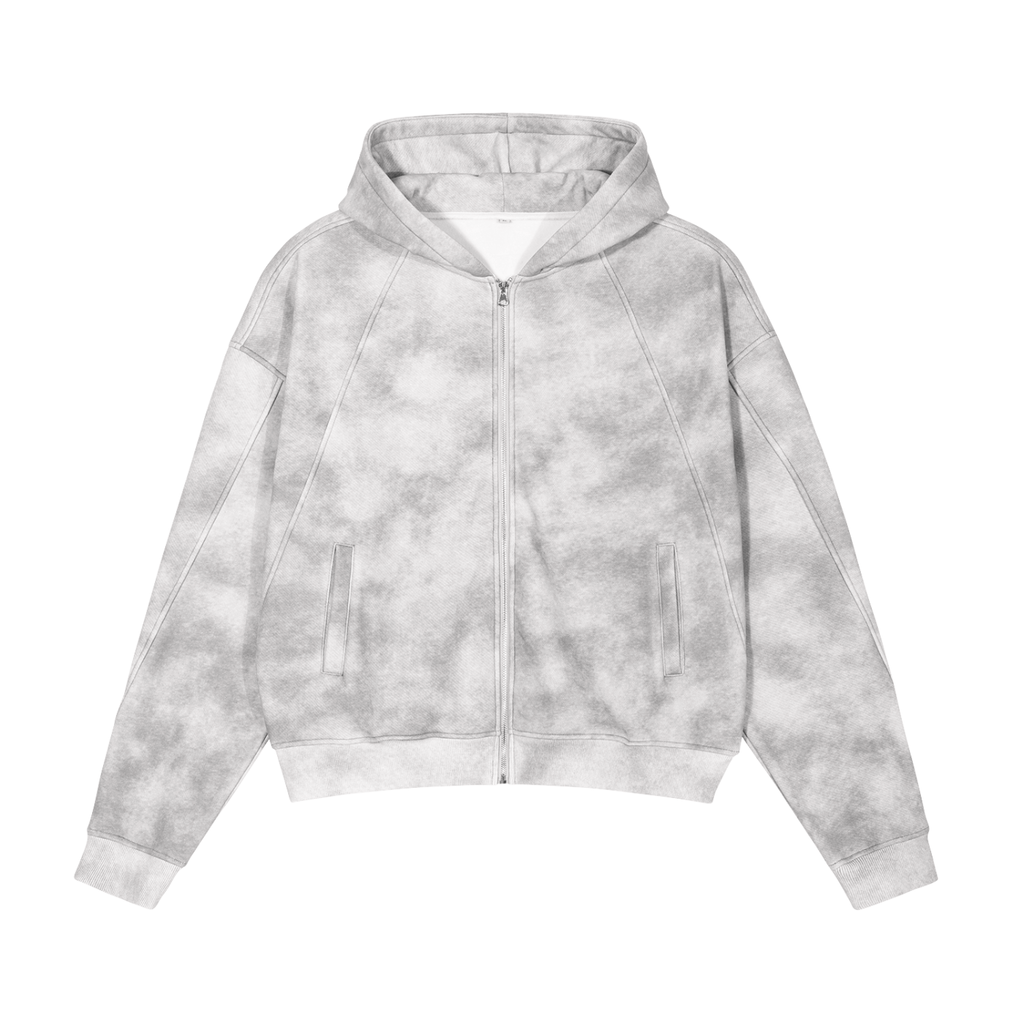Camo  Zip-Up Hoodie