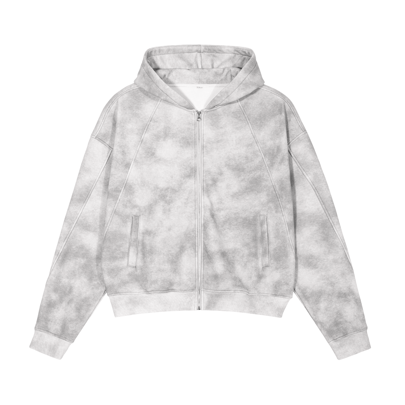 Camo  Zip-Up Hoodie